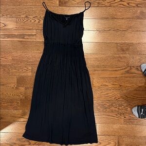 GAP Black Drawstring Top